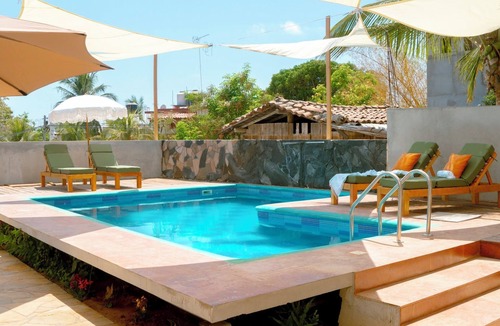 Brisas de Zicatela Apartment | Private Studio Palapa Mango- Pool- Ocean View - La Punta -Free Breakfast