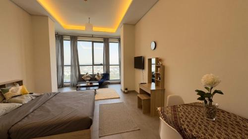 Business Bay Apartment | Private Studio Burj Khalifa Area -BEST PRICE