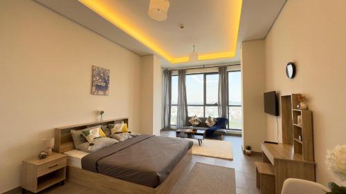 Business Bay Apartment | Private Studio Burj Khalifa Area -BEST PRICE