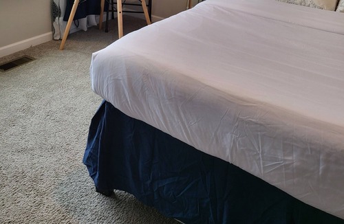 Summit Station House | Private stylish Bedroom with a view! Bathroom and Free parking