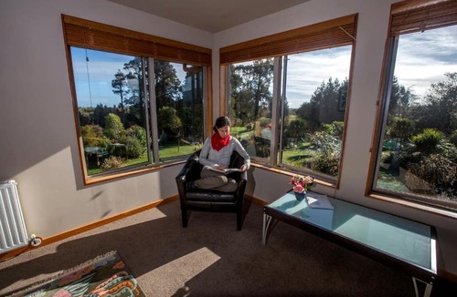 Kakapotahi Cabin | Private Suite with Views of the Tasman Sea near Hokitika, New Zealand