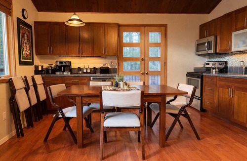 Olympic Valley Cabin | Private Truckee River Cabin Peaceful Premium Coffee Station 2 bedroom