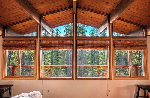 Olympic Valley Cabin | Private Truckee River Cabin Peaceful Premium Coffee Station 2 bedroom