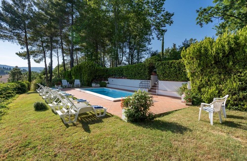 Colle di Val d'Elsa Villa | Private Villa with private pool, A/C, WIFI, TV, patio, panoramic view, close to San Gimignano