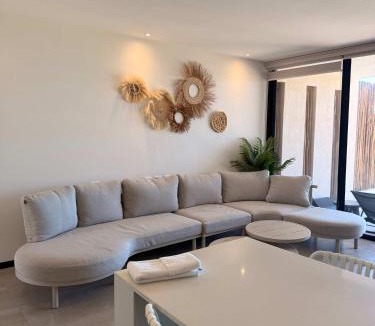 Telchac Puerto Apartment | Private villa among palms in Telchac
