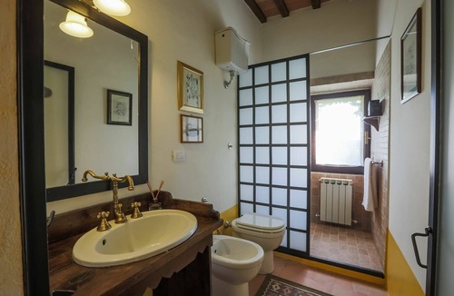 Pienza Villa | Private Villa with WIFI, A/C, private pool, TV, patio, panoramic view, close to Montepulciano
