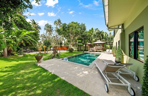 Taling Ngam Villa | Private vIlla with pool. "Baan Suaan Serenity".4 bedroom tropical hide-away
