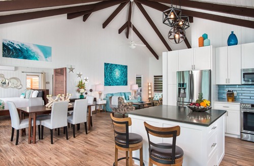 Ocean Point Villa | Private Waterfront On Chalk Sound, 3 Bedroom, 3 Bath
