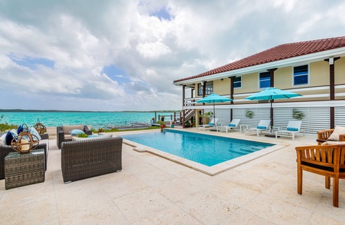 Ocean Point Villa | Private Waterfront On Chalk Sound, 3 Bedroom, 3 Bath
