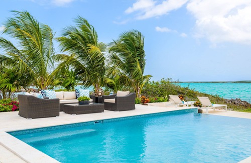 Ocean Point Villa | Private Waterfront On Chalk Sound, 3 Bedroom, 3 Bath