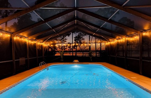 Harold House | Private Waterfront 7 Acre Retreat with Heated Pool 20 minutes from Pensacola