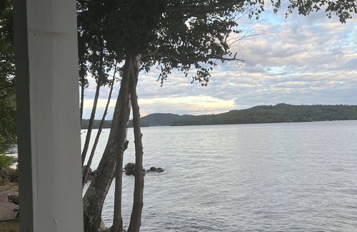 Bridgewater House | Private waterfront home with dock and mooring.