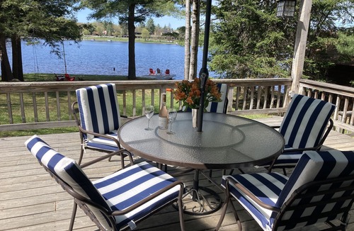 Town of Webb House | Private waterfront spacious home, 1/4 mile to Water Safari & 1/3 mile to village