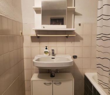 Enzberg Apartment | Private Wohnung mit Küche und Bad Einzimmerwohnung