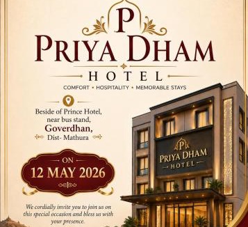 Govardhan Hotel | Priya Dham