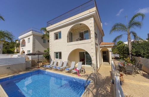 Protaras Villa | Protaras Turtle Bay, 4 Bedroom Villa with Private Pool