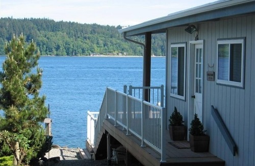 Olalla Cabin | Puget Sound Beachfront Cabin near Gig Harbor, WA. Gone Fishin’ Cabin.