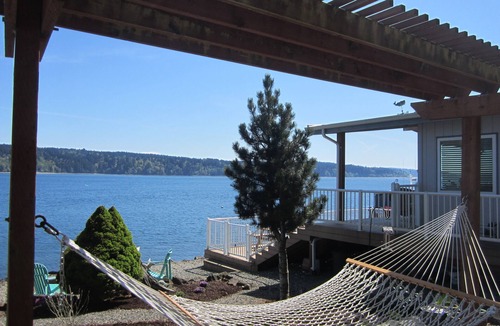 Olalla Cabin | Puget Sound Beachfront Cabin near Gig Harbor, WA. Gone Fishin’ Cabin.