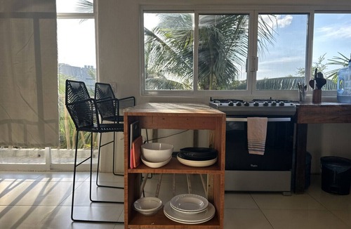 Emiliano Zapata Apartment | Punta Mita Surf Penthouse for 4 - Gated Property with secure parking, steps to surf, fast wifi