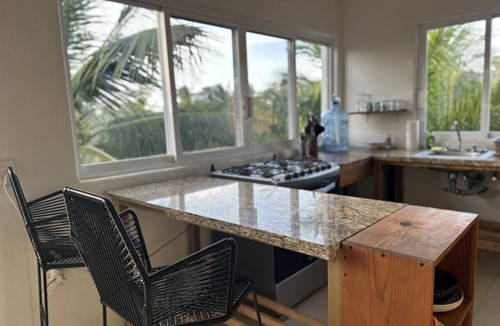 Emiliano Zapata Apartment | Punta Mita Surf Penthouse for 4 - Gated Property with secure parking, steps to surf, fast wifi