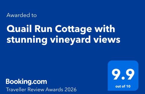 Hawkesbury Apartment | Quail Run Cottage with stunning vineyard views