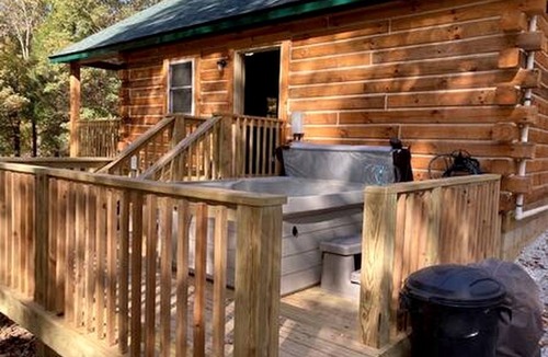 Birdseye Cabin | Quaint Cabin with Lofted Interior, Spa and BBQ in Indiana