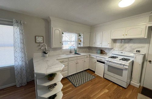 Concordia House | Quaint spacious remodeled home with attached garage, quiet small town get-away