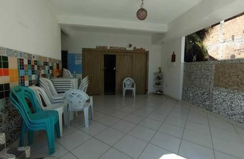 Saubara Apartment | Quarto1 triplo Pousada piscina Praia de Cabuçu BA