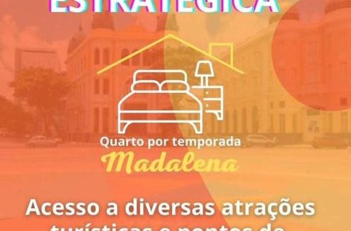 Madalena House | Quartos em apartamento rústico e aconchegante