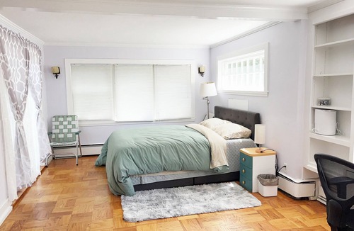 Lexington House | Queen size bed room , enough size room , work and study