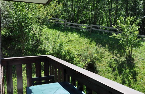 Abondance Apartment | Quiet 2-room apt with balcony and parking