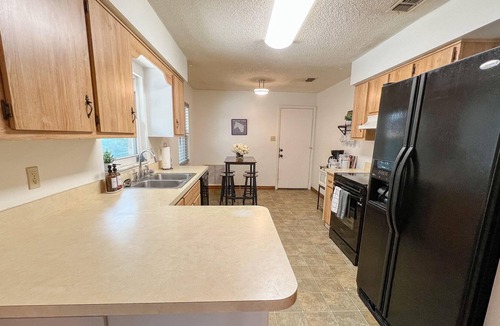 Ocala House | Quiet 3BR Home with Spacious Living Area and Peaceful Patio with TT Firepit