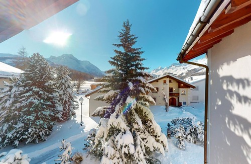 Sils-Maria Apartment | Quiet 4-roomed apartment in the attic.