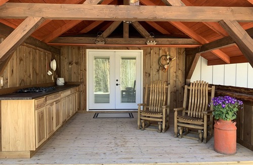 Kila Apartment | Quiet and comfortable western inspired space full of aspen trees and deer!