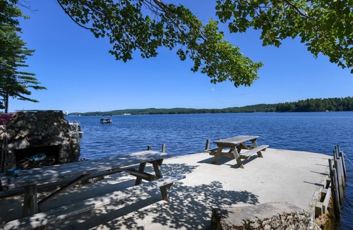 Naples Cottage | Quiet Brandy Pond Retreat with Sunset Views & Water Access