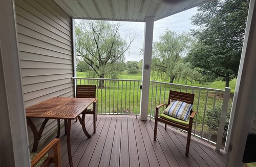 Belle Mead Condo | Quiet, bright condo near Princeton University + Rutgers University