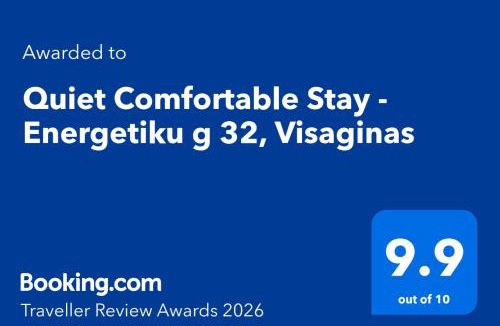Visaginas Apartment | Quiet Comfortable Stay - Energetiku g 32, Visaginas
