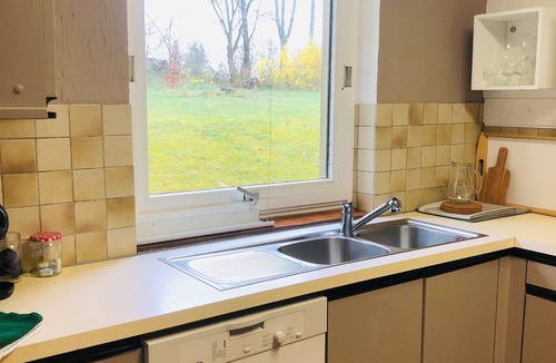 Gros-Fays Apartment | Quiet gîte between hills and forest. Sauna and pets welcome.