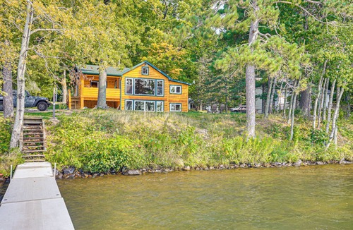 Conover Cottage | Quiet Lakefront Conover Cabin Near ATV Trails
