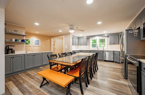 Swanton House | Quiet Lakefront w/Deck, Dock & Fire Pit
