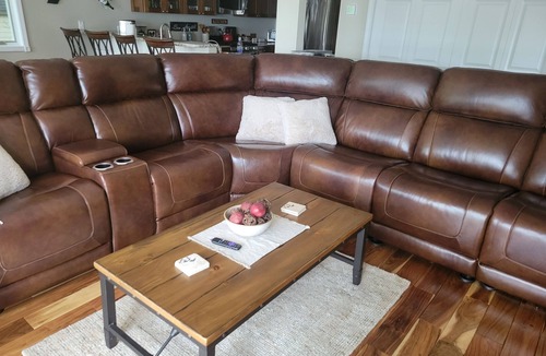 Interlochen House | Quiet, Relaxing Getaway on Green Lake with Large Yard and Private Dock