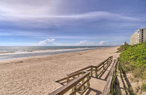 Golden Beach Estates House | Quiet Satellite Beach Home w/Lanai, Walk to Beach