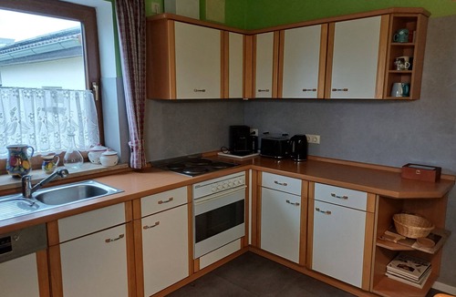 Obernzenn House | Quietly situated vacation home with a fantastic view. Bathing lake 5 min away.