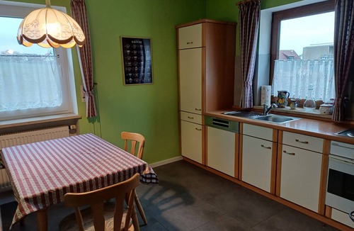 Obernzenn House | Quietly situated vacation home with a fantastic view. Bathing lake 5 min away.