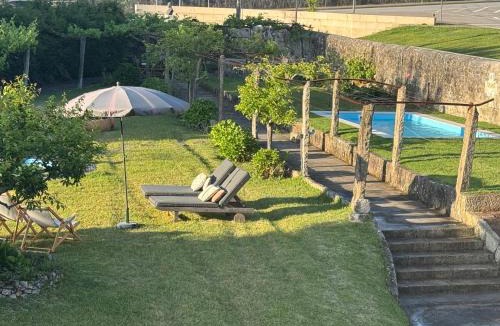 Vila Nova de Cerveira Villa | Quinta das Penas Cerveira - piscina privada