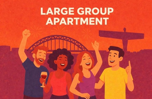 Newcastle-upon-Tyne Apartment | Quirky Group Apartment 5mins to City Centre - Up To 11 Guests