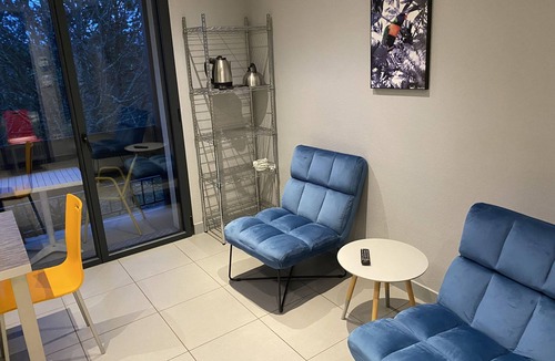 Alleuze Apartment | Résidence Apparten Ville Studio 2 Personnes Balcon