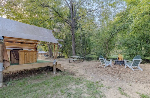 Newport House | Radiant Safari Tent Escape near Smoky Mountains in Tennessee