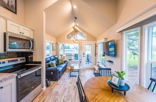 Forks House | Rainforest Tiny Home Retreat: Rustic Modern