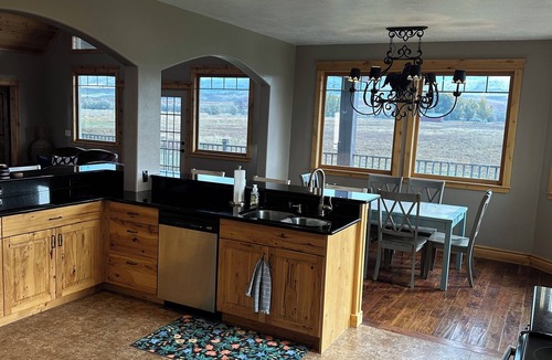 Swanlake House | Ranch house in Arimo, Idaho with beautiful views, huge yard, and room to gather.